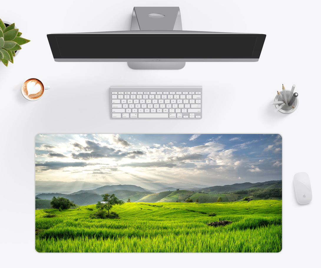 Thailand Fields Desk Mat